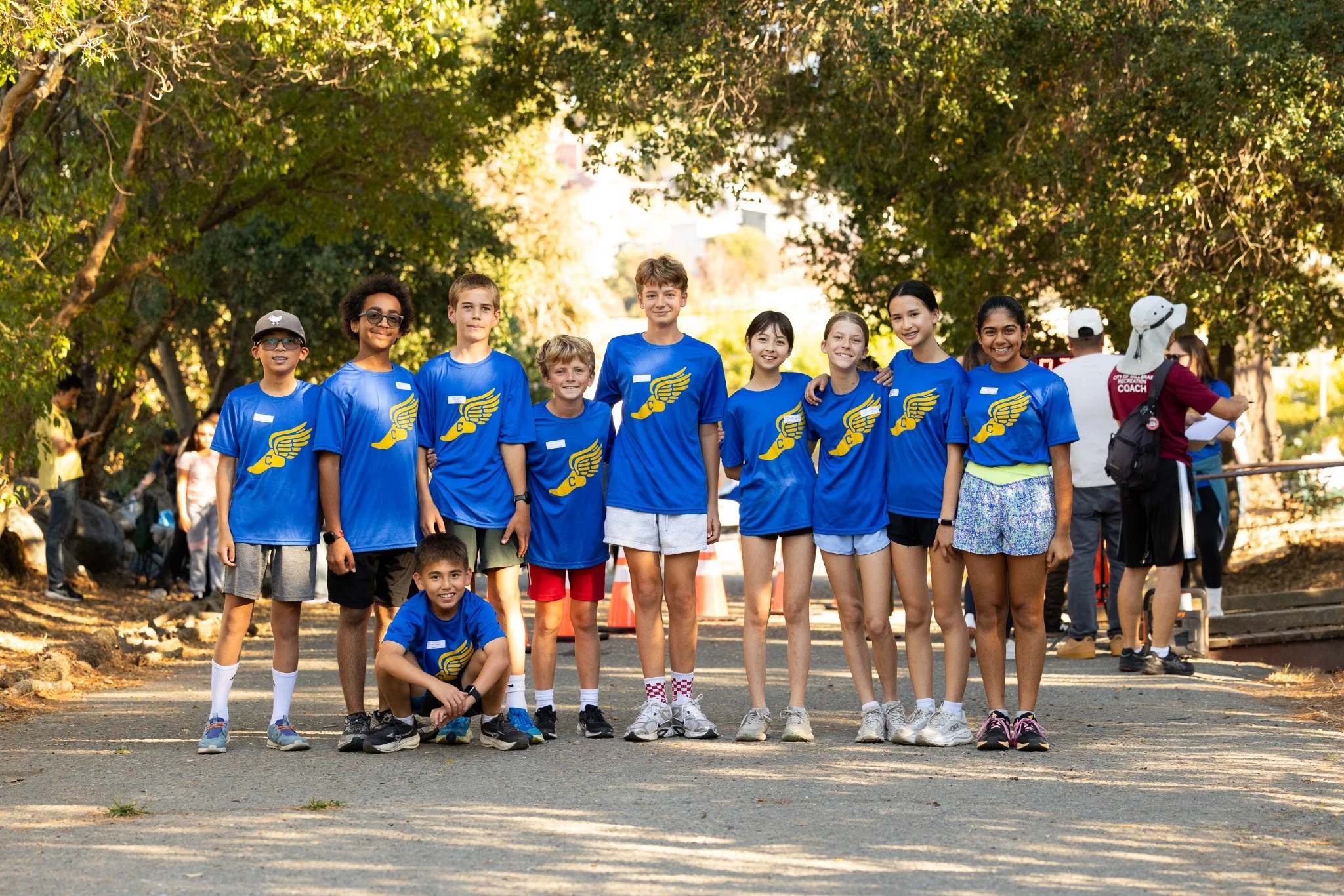 HREC cross country teammates together